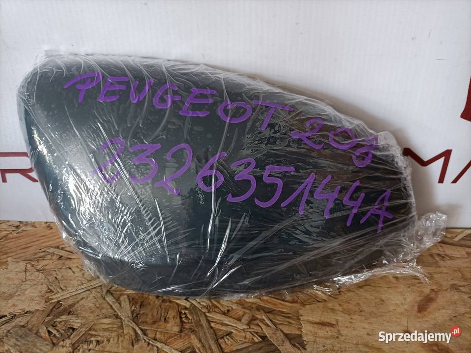 PEUGEOT 208 2008 OBUDOWA LUSTERKA PRAWY PRZÓD Pleszew