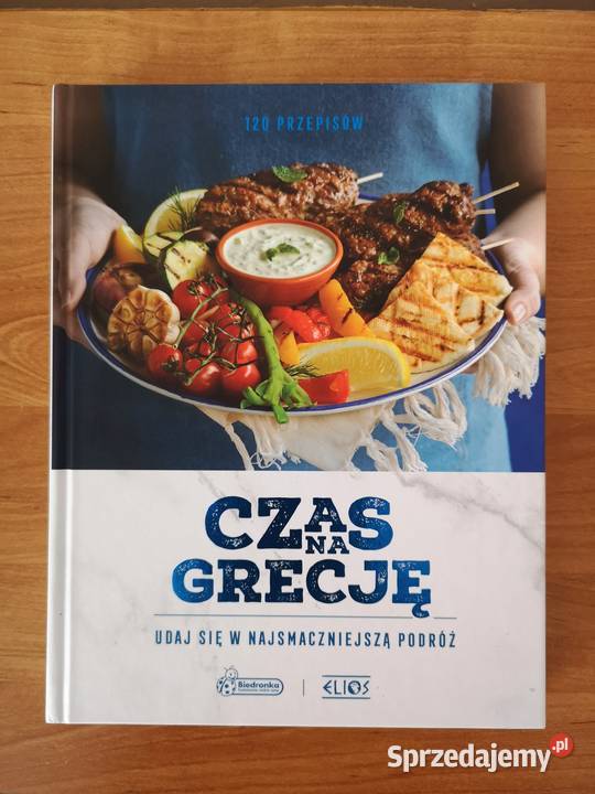 Książka ilustrowana z przepisami Czas na Grecję mazowieckie Otrębusy