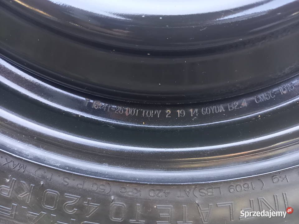 ford mondeo c kuga kuga koło dojazdowe t12580 Przemyśl