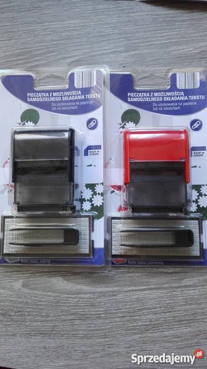 Pieczątka do samodzielnego układania tekstu Toruń