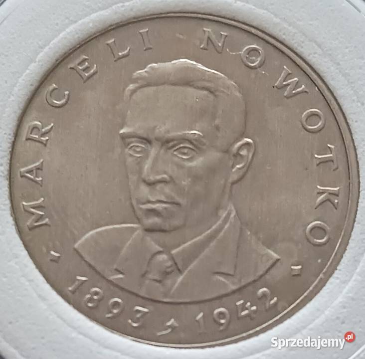 20 Marceli Nowotko 1983 r 1 mennicze najniższy Konin