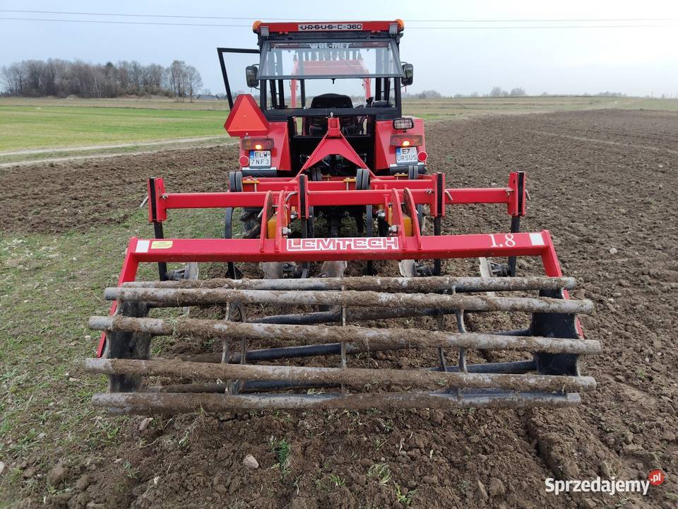 Agregat ścierniskowy Gruber Lemtech wał rurowy Brzeziny