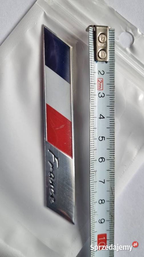 Emblemat flaga Francja 2 naklejane Kępno