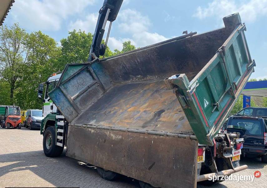 Man TGS Wywrotka 6x6 z dzwigiem bordnatic mazowieckie Warszawa