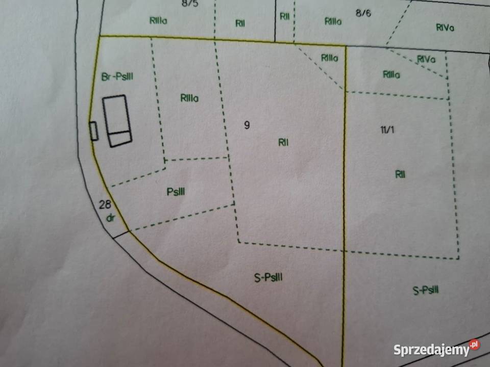 Działka budowlana 10991mkw Kowale Oborniki