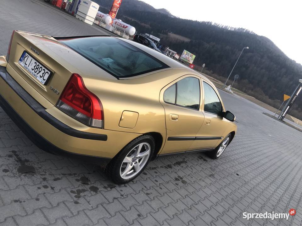 Volvo s60 25 benzyna turbo 2003r 4x4 okazja manualna Nowy Sącz