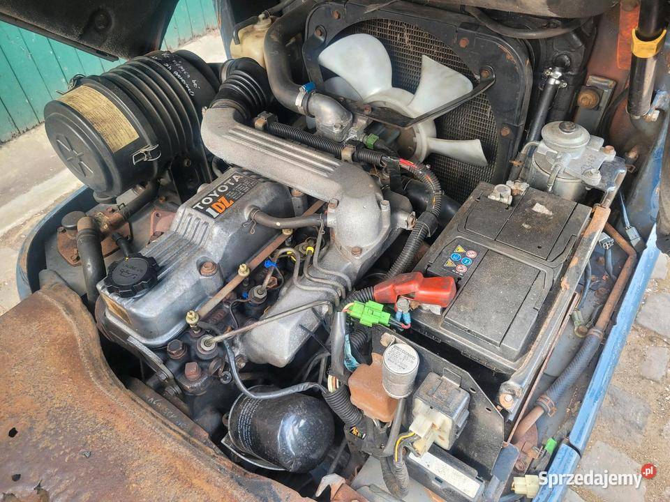 Wózek widłowy toyota 1995r warmińsko-mazurskie Olecko