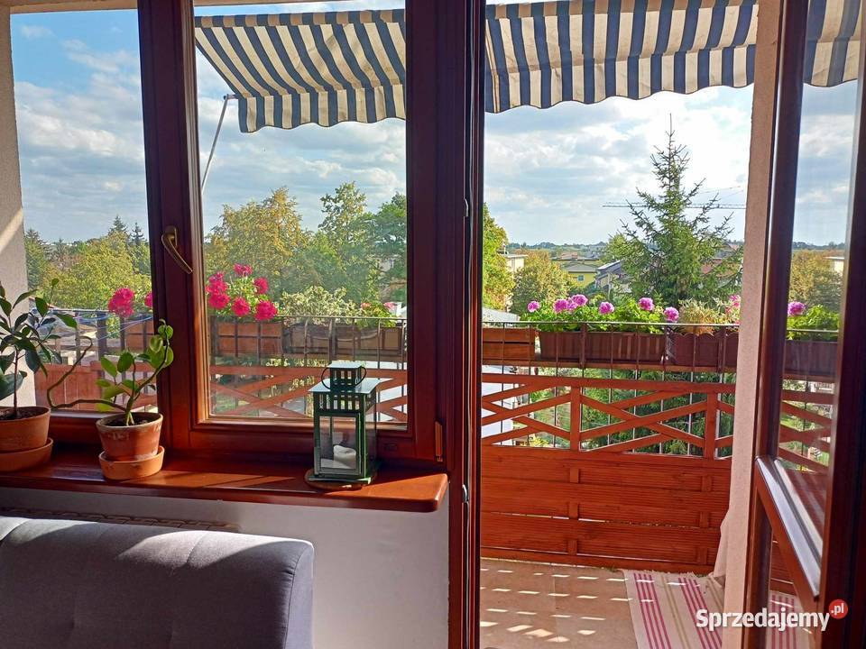 2 pokoje z balkonem i osobną kuchnią Grójec balkon
