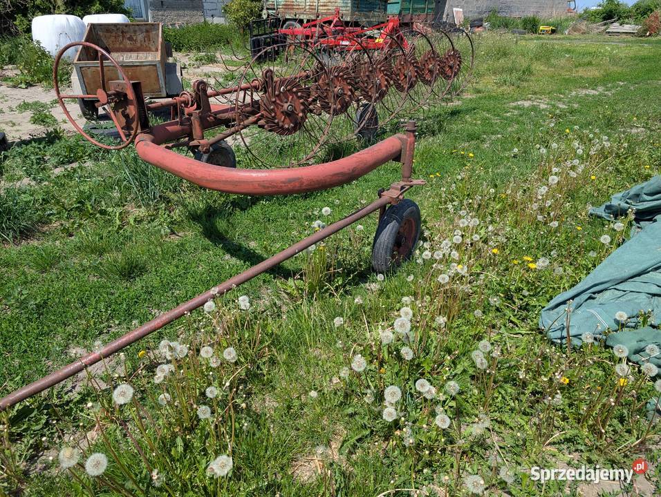 Przetrząsarko zgrabiarka 6gwiazdowa Jackowo sprzedam