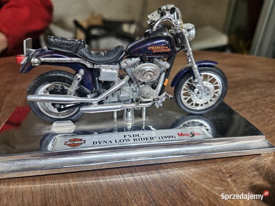 Model motocykla Harley Davidson Dyna low rider Pozostałe Poznań