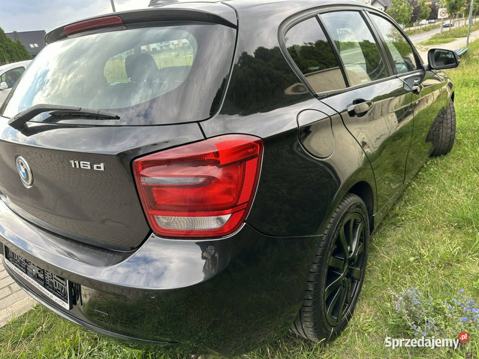 BMW 116 KlimatronikPodgrzewane foteleCzujniki podgrzewane fotele Wejherowo