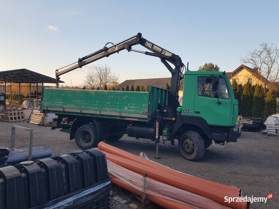 Man Steyr 13s18 Hds wywrotka lubelskie Rozkopaczew