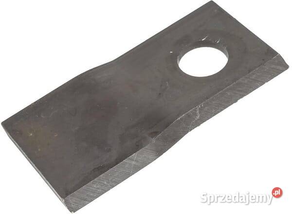 Nożyk kosiarki rotacyjnej lewy 106x49x4 mm otwór