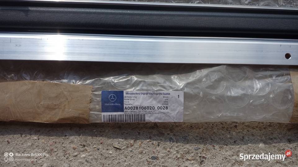 Osłony przeciwsłoneczne Actros MP4 A0028106020 Części mazowieckie Warszawa