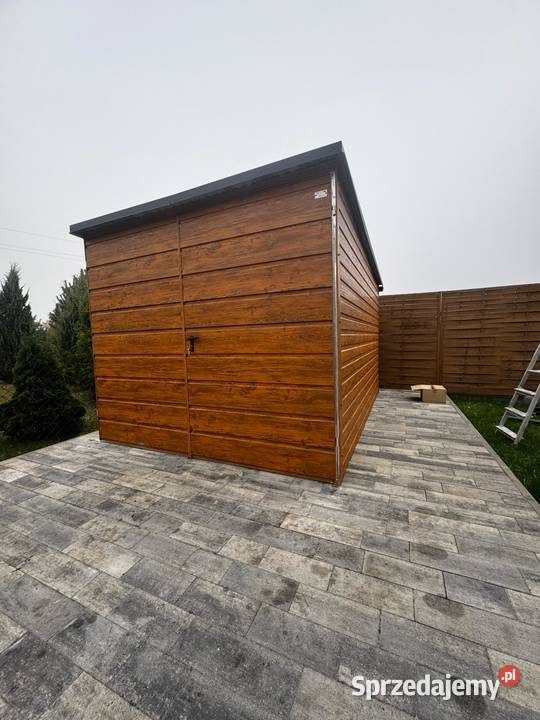 Domek ogrodowy 3x4 wiata profil złoty dąb Wałbrzych