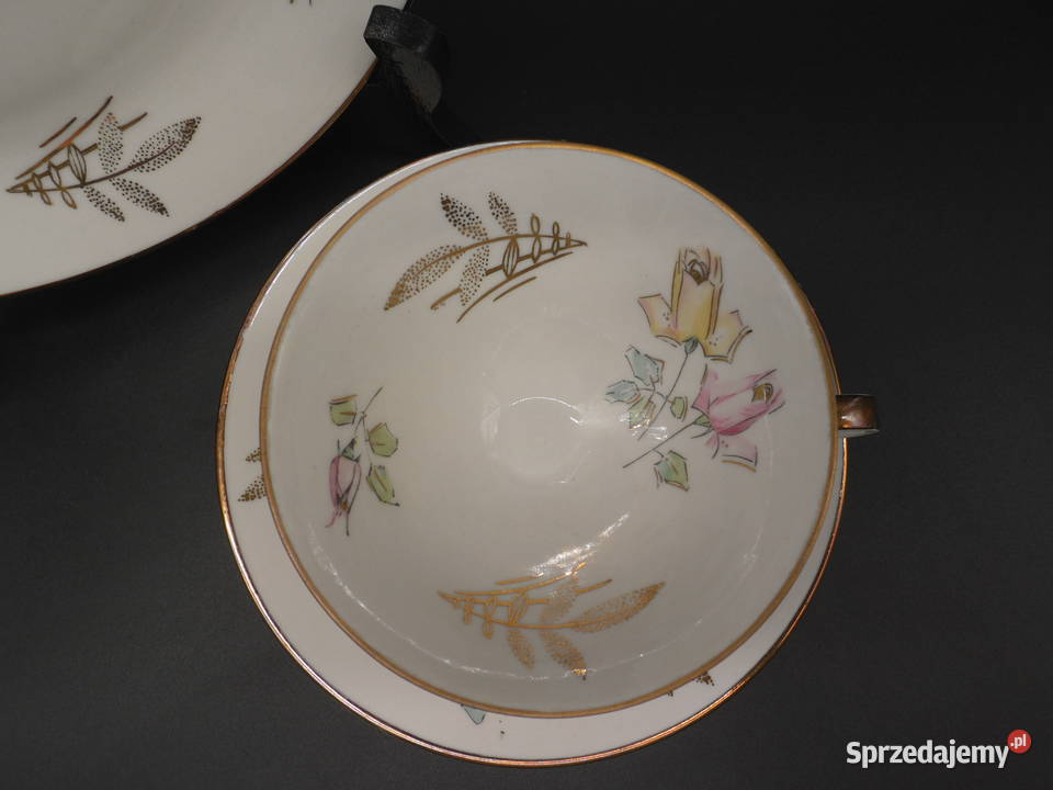 Zestaw śniadaniowy trio z porcelany