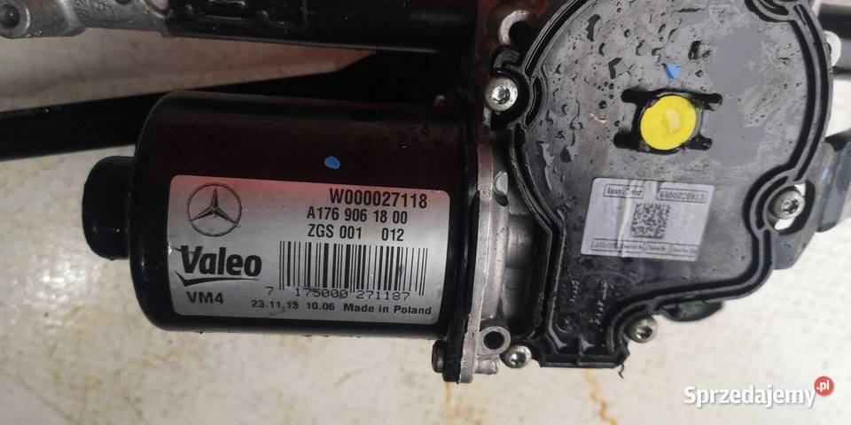 MERCEDES GLA W156 MECHANIZM WYCIERACZEK EUROPA Kraków