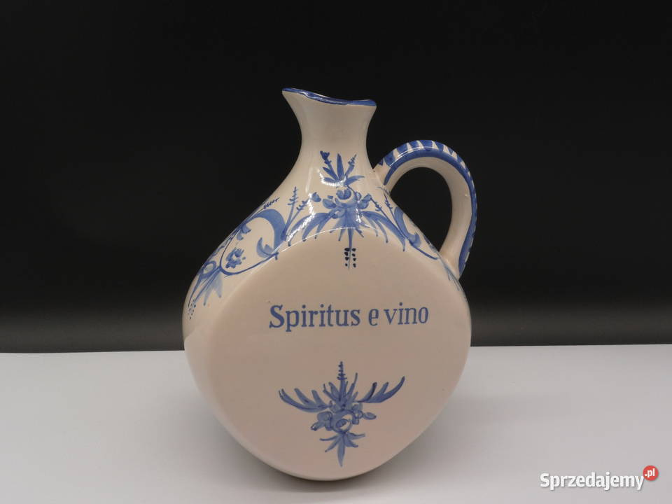 Ulmer Keramik Wazon karafka Spirtus E Vino wielkopolskie Raszków