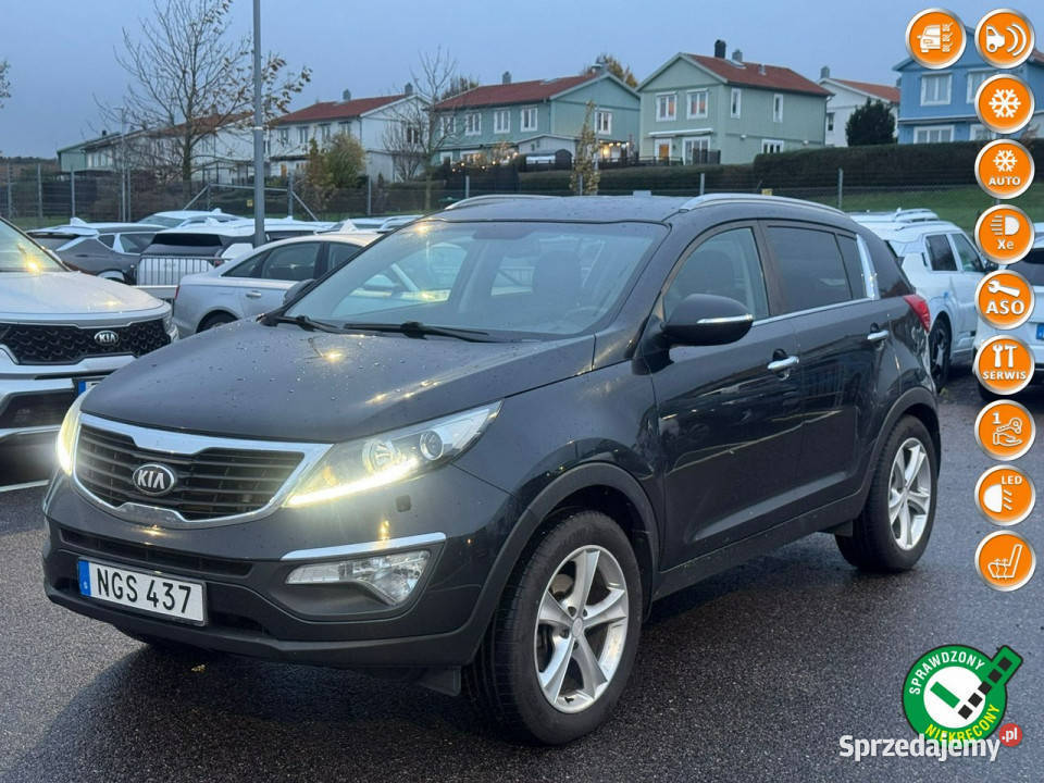 Kia Sportage 17 Crdi ledy xenon doinwestowany relingi dachowe Gdańsk