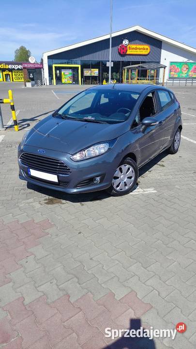 Ford Fiesta 125 82 2014r 5 drzwi szary