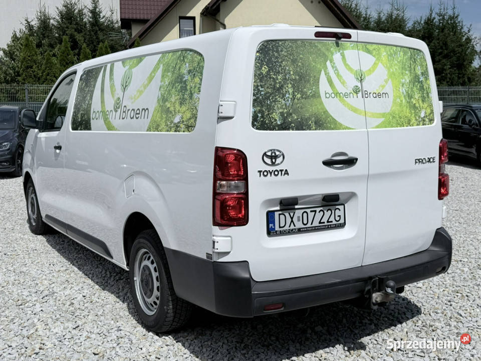 Toyota ProAce Long 20 D4D 122 2019r kamera dolnośląskie Wrocław