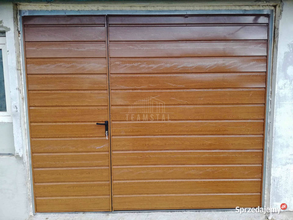 Bramy garażowe na wymiar dwuskrzydłowe ocieplone Pozostałe Krynica-Zdrój