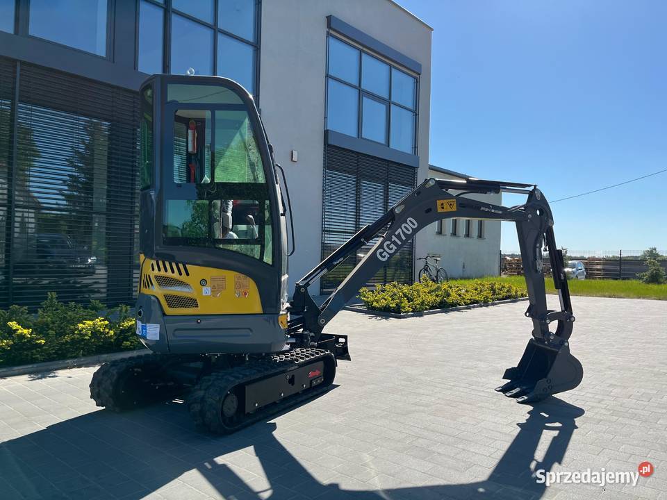 Nowa Koparka GG1700C Gunter Grossmann kabina Rok produkcji 2024 Koparki