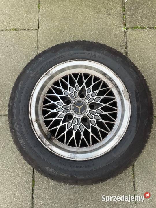 Oryginalne felgi i opony 15 Mercedes Benz W124 małopolskie Kraków