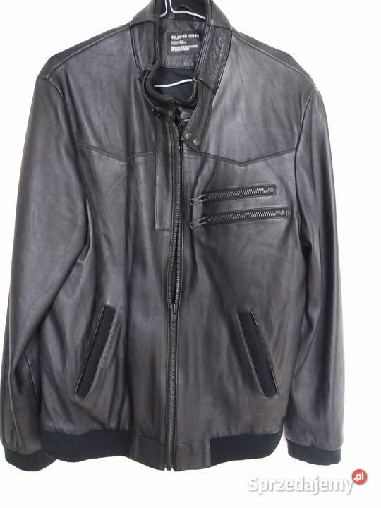 Męska kurtka skórzana Selected Homme Częstochowa sprzedam