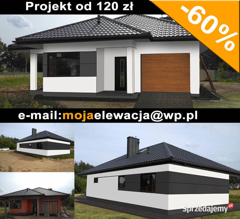 Projekt elewacji Twojego domu 2 sciany