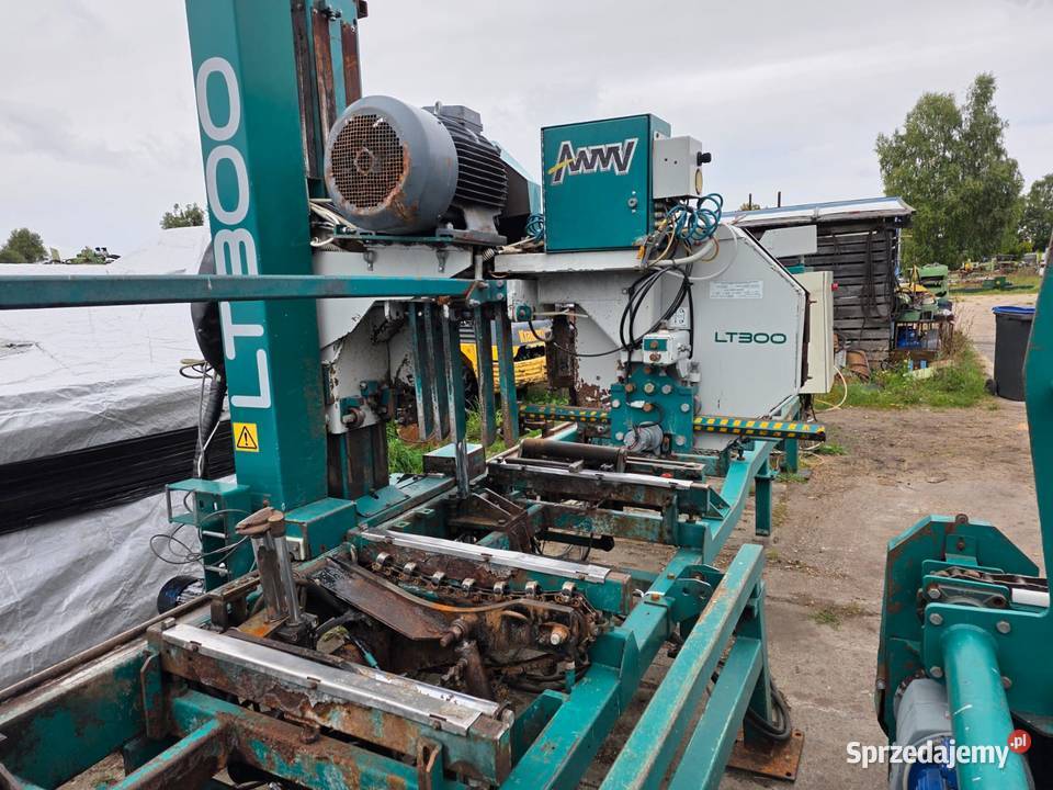 Trak Piła taśmowa Wood Mizer LT300 Produkcja pomorskie Karsin