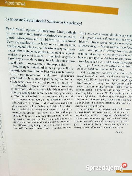 Przeszłość to dziś Stentor ponadgimnazja Warszawa