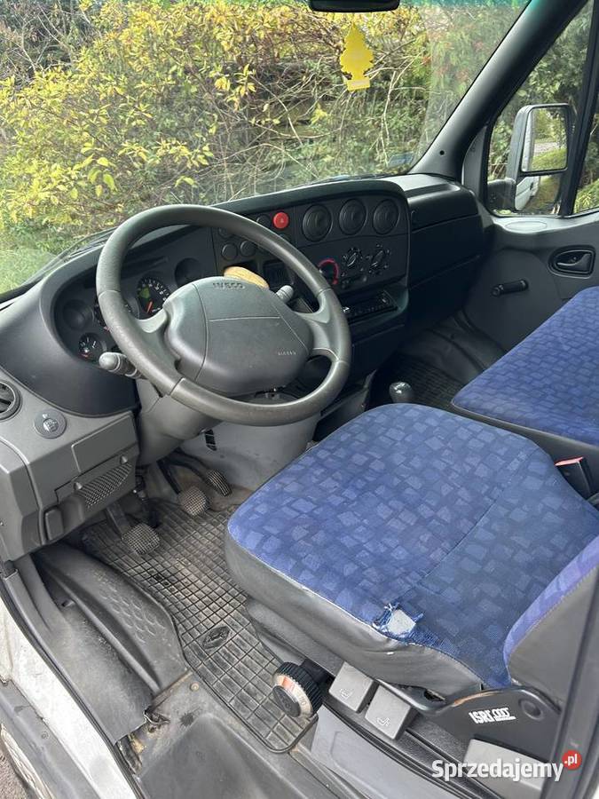 Iveco Daily 35S12 plandeka ZAMIANA na osobowe Poznań sprzedam