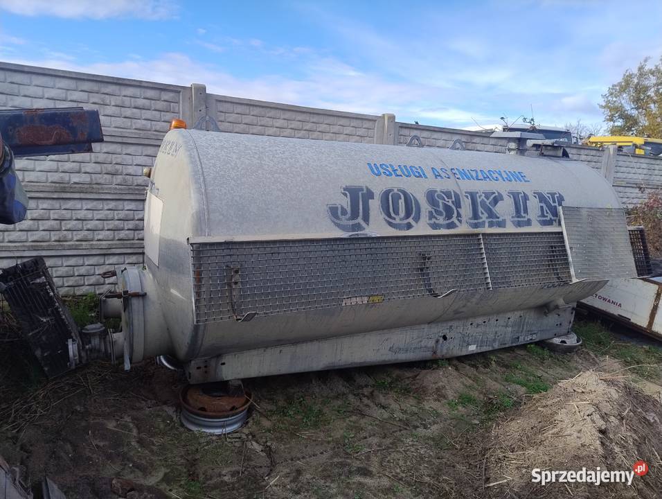 zabudowa asenizacyjna joskin 7000 l ciężarowe Grabów nad Prosną