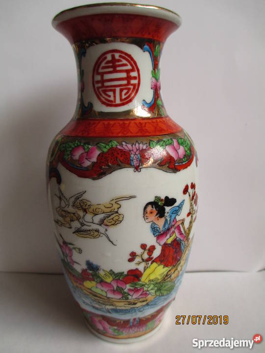 Porcelanowy wazon chiński mazowieckie Warszawa