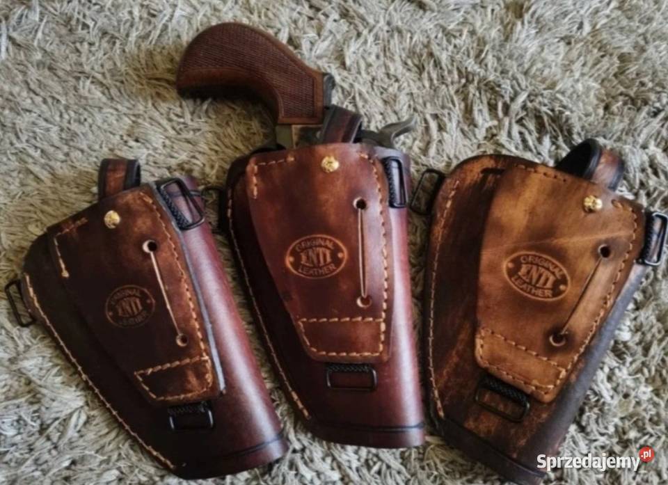 Pochwa kabura skórzana do rewolwer 2535cala Sporty strzeleckie i myślistwo Busko-Zdrój