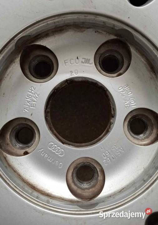 Alufelgi 16 Audi A6 A4 VW Sharan Passat komplet Bolesławiec