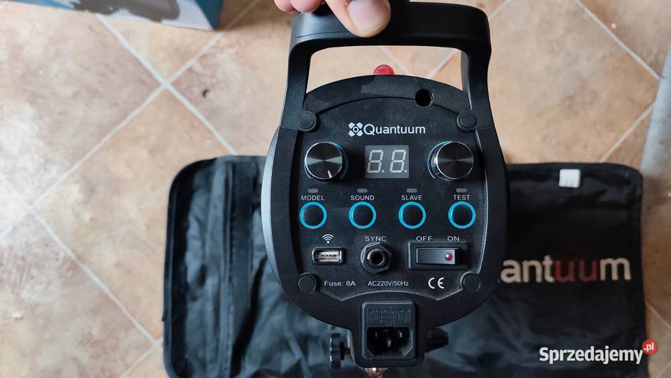 Lampa studyjna Quantuum Pulse 600 Digital Statyw Pozostałe