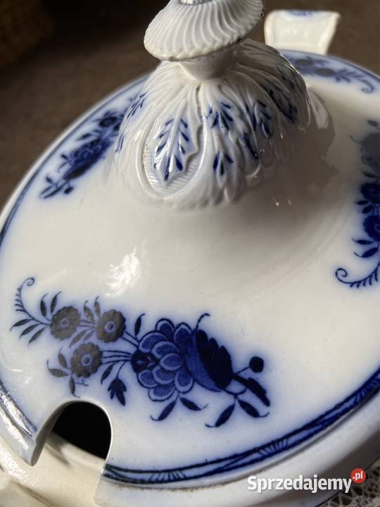 Stara waza porcelanowa snutych sygnowana Boch Zabrze