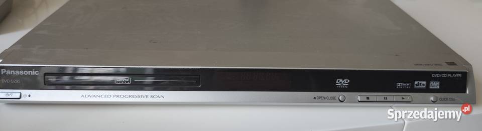 Odtwarzacz DVD Panasonic DVD S 295 CD player MP3