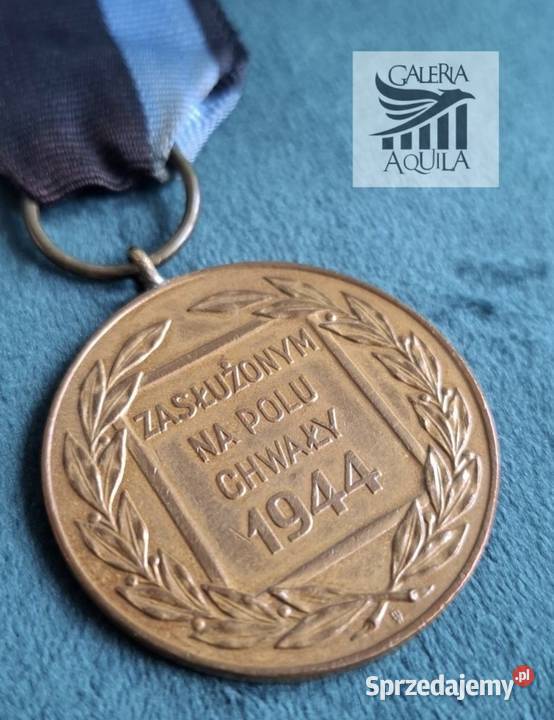 Medal Zasłużonym na Polu Chwały brązowy Mennica Wejherowo sprzedam