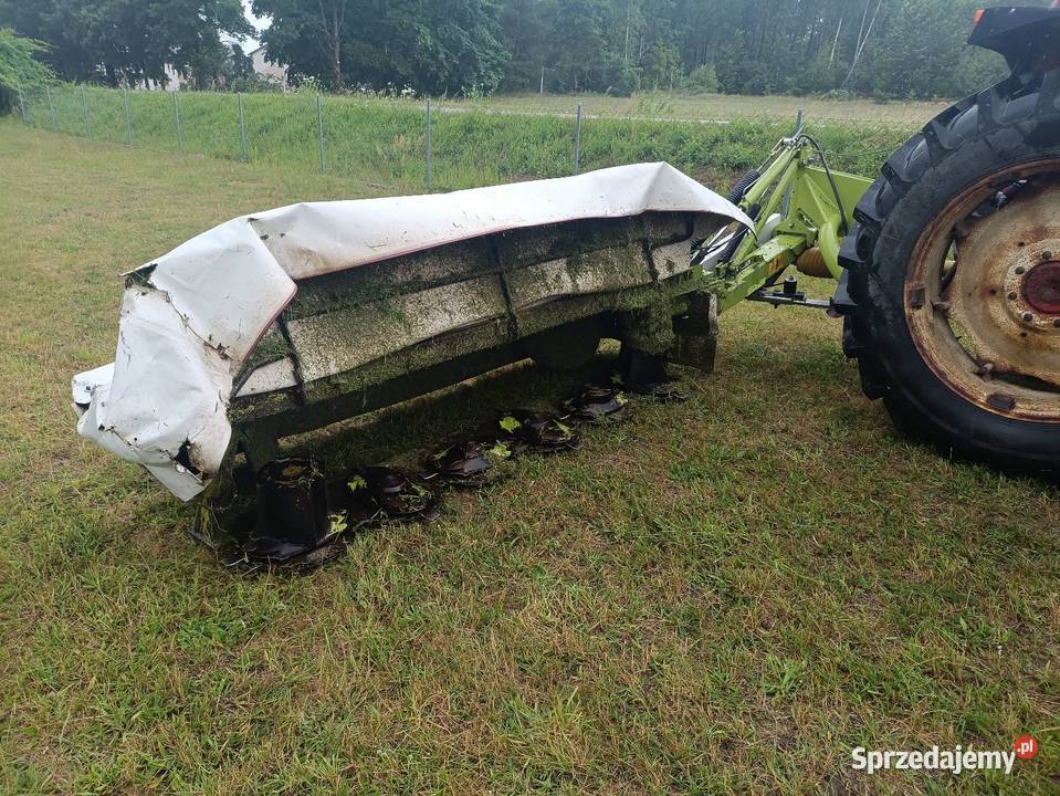 Kosiarka dyskowa Claas disco 260 czołowa boczna Stężyca