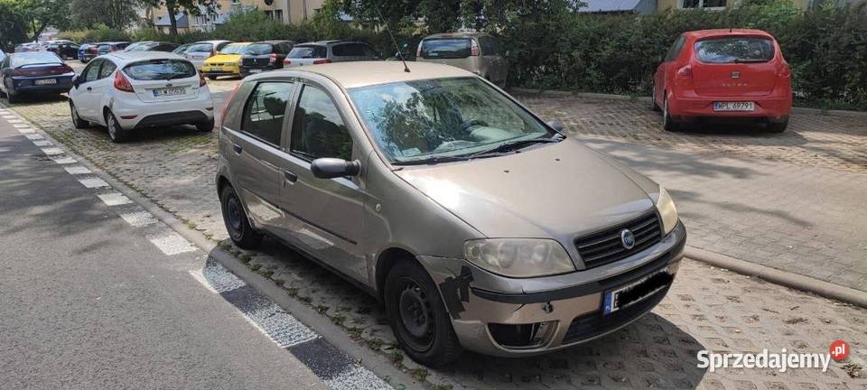Fiat Punto 2006r 12 benzyna LPG benzyna+LPG Łódź sprzedam