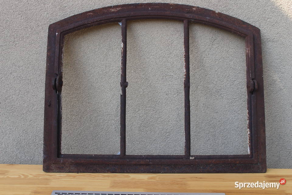 okno żeliwne wielkopolskie sprzedam