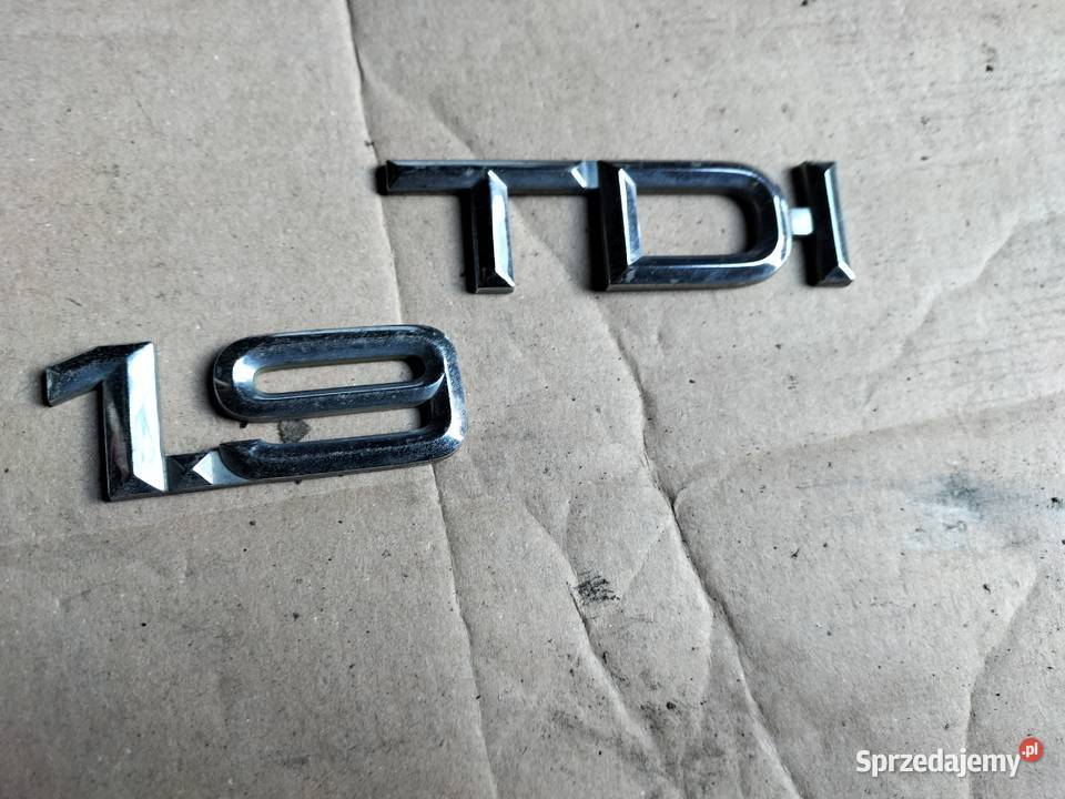 AUDI 80B4 80 B4 19 TDI ZNACZEK EMBLEMAT NAPIS lubelskie Kamień-Kolonia sprzedam
