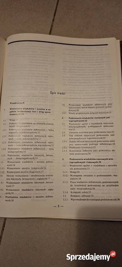 Modernizacja mostów żelbetowych Muczka Stefański Antykwariat Leszno