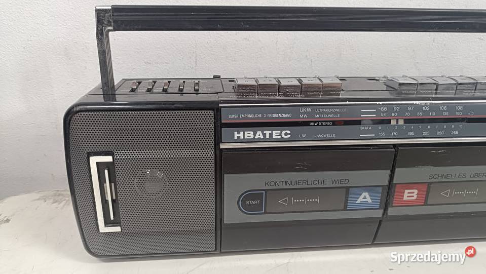 HBATEC HB330 radiomagnetofon przenośny wielkopolskie Poznań
