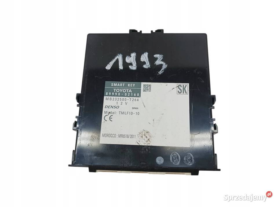 MODUŁ SMART KEY 8999002160 Toyota Auris II 2012