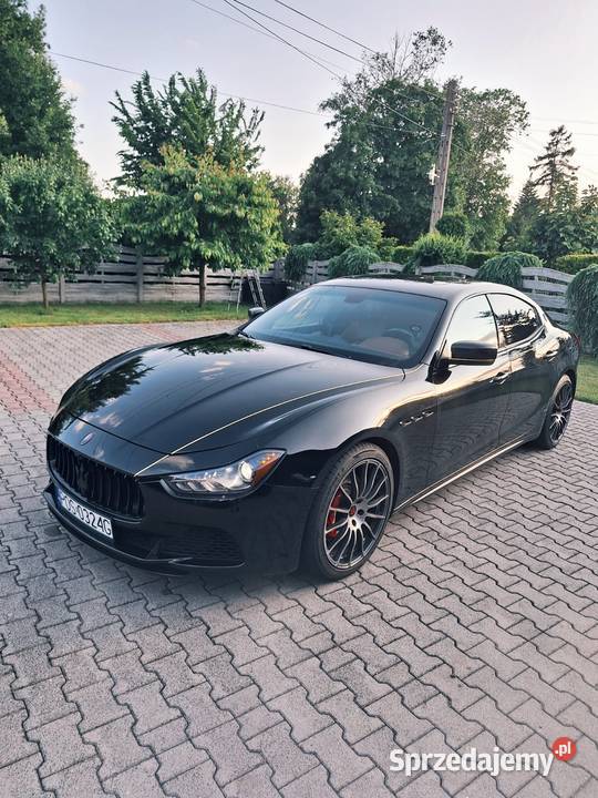 Maserati Ghibli SQ4 łódzkie Goszczanów