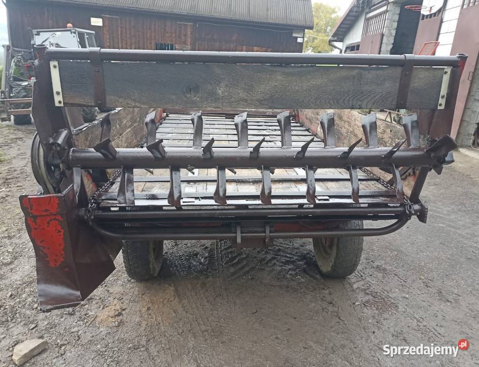 Rozrzutnik obornika JF AV 2T nieuszkodzony Pisarzowa